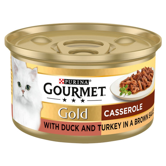Gourmet Gold Duck & Turkey Casser 12x85g