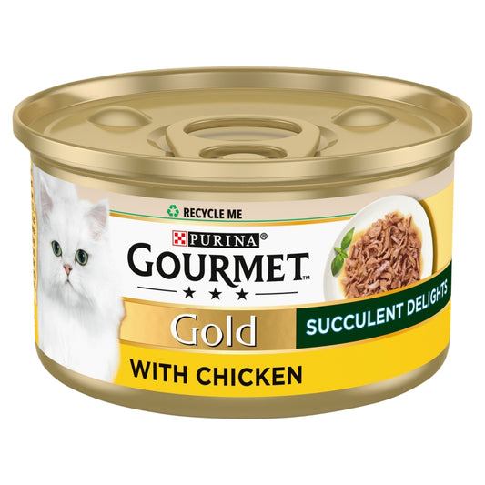 Gourmet Gold Succ Delight Chk 12x85g