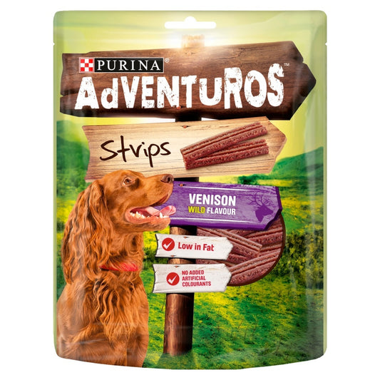 Adventuros Wild Venison Strips 6x90g