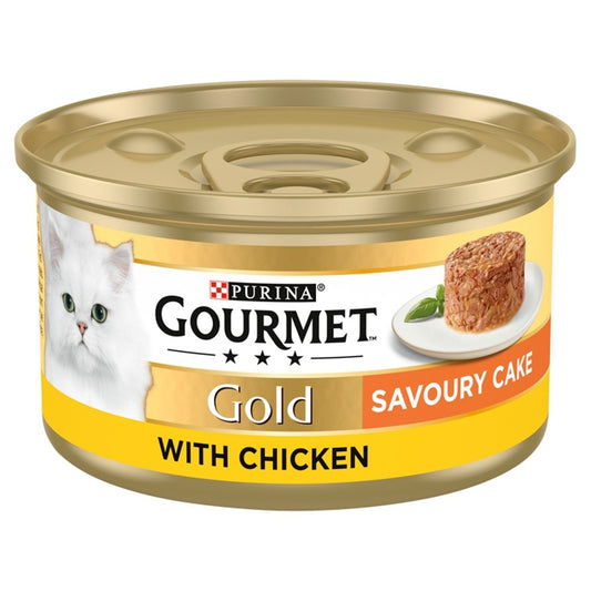 Gourmet Gold Savoury Cake Chicken 12x85g