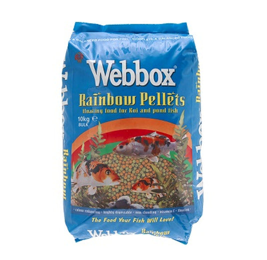 Webbox Fish Rainbow Pond Pellets 10 kg