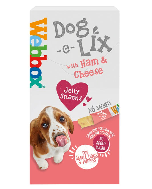 Webbox Dog-e-Lix Jelly Ham&Cheese 11x90g