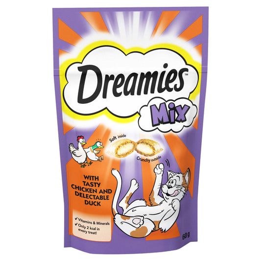 Dreamies Mix Chicken & Duck 8x60g
