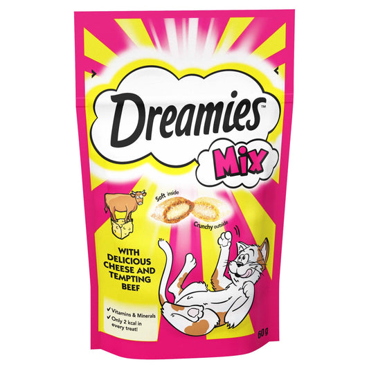 Dreamies Mix Beef & Cheese 8x60g