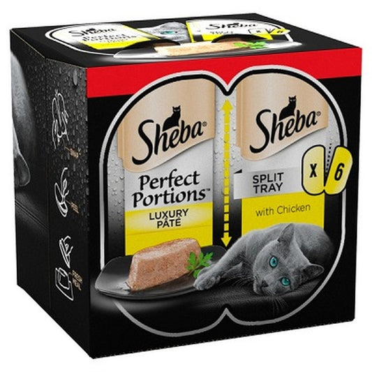 Sheba Perfect Portions Chck Loaf 8x3x75g