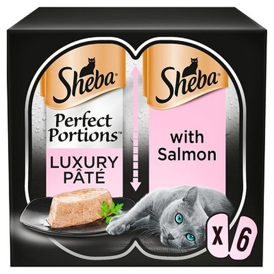 Sheba Perfect Portions Salm Loaf 8x3x75g