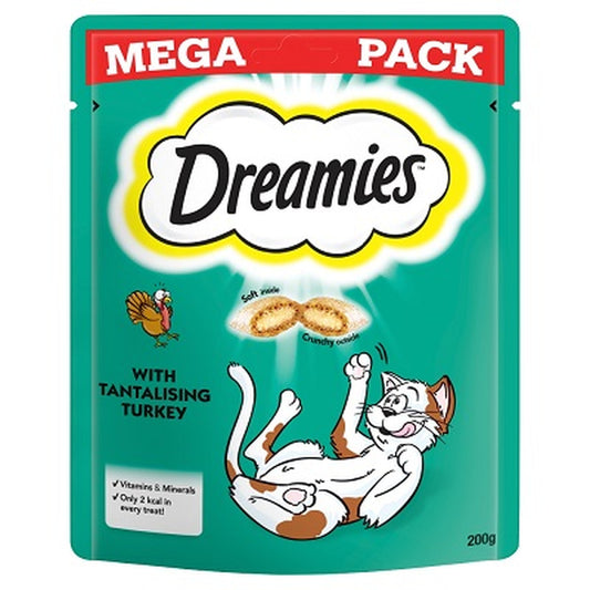 Dreamies Turkey Mega Pack 6x200g