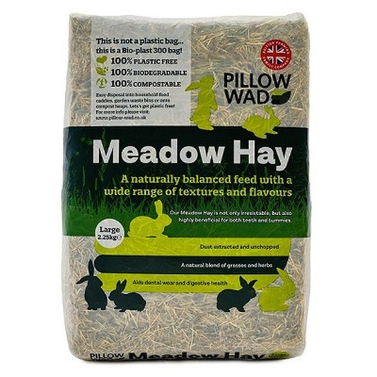 Pillow Wad Bio Meadow Hay Large Large