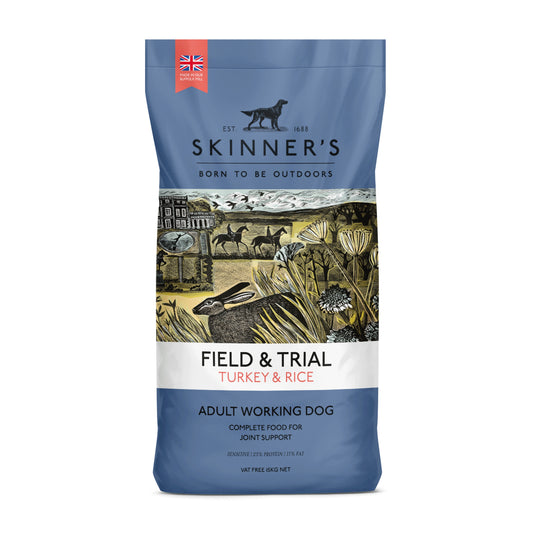 Skinners Field & Trial Turkey & Rice 15 kg