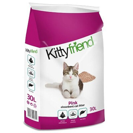 Kitty Friend Pink Litter 30 L